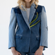 Classic upcycled denim blazer "Love Classic"