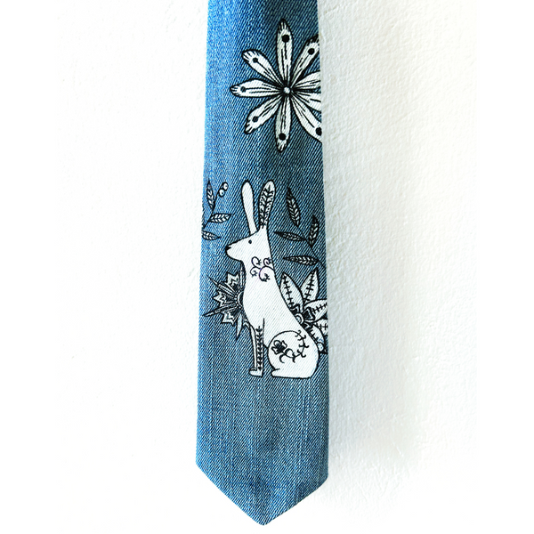 Krawat malowany ręcznie #1