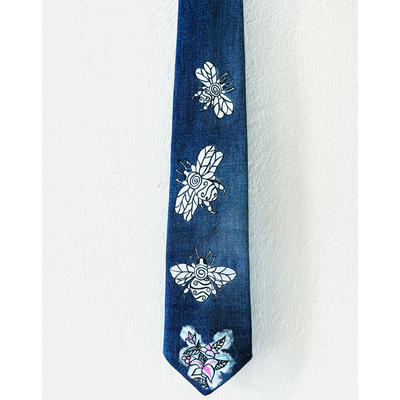 Tie hand painted #2