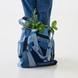 Tote bag of upcycled denim